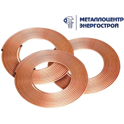 Медная труба 1/4" (6,35х0,6) ASTM B68 бухта 15м